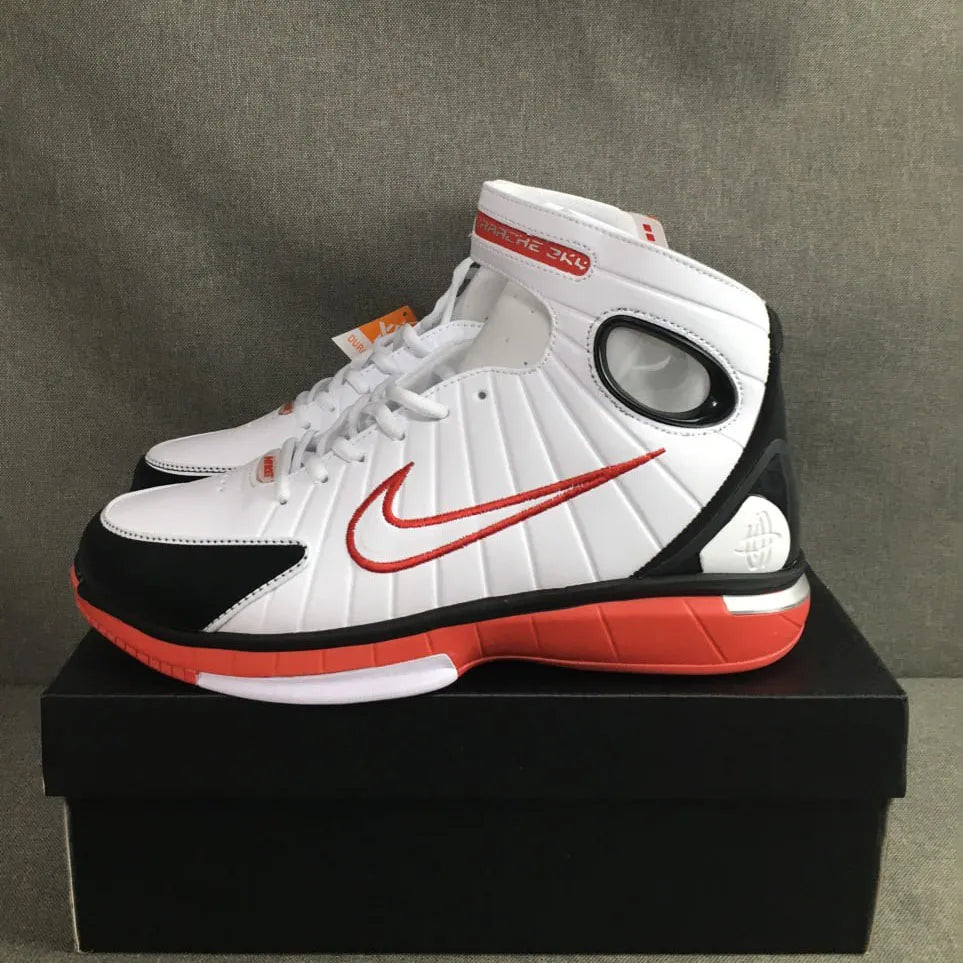 [Premium] Air Zoom Huarache 2K4 White/Varsity Red Shoes Sneakers – nk0004796 image 9