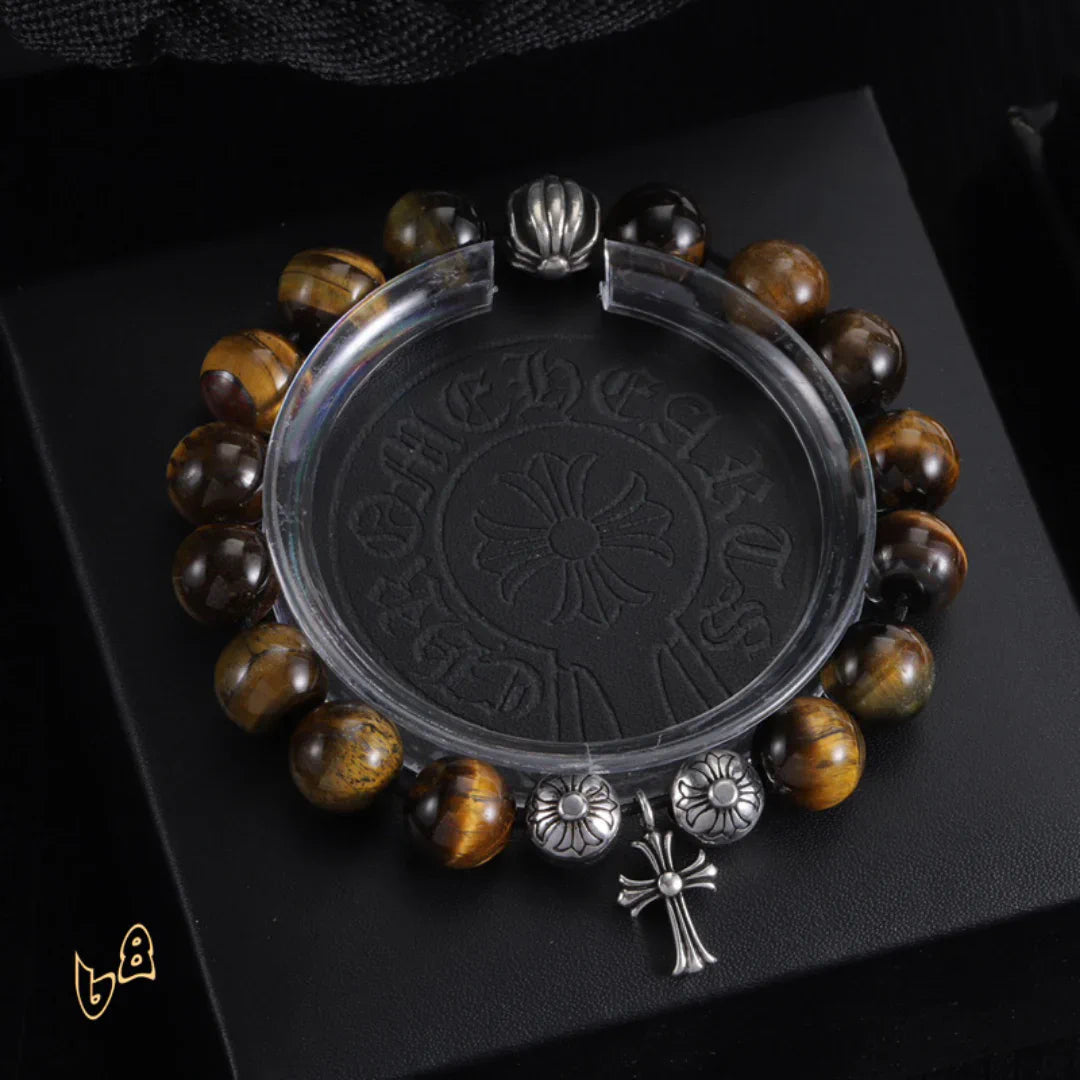 CH Cross Flower Ball Bracelet - CH0076 image 3