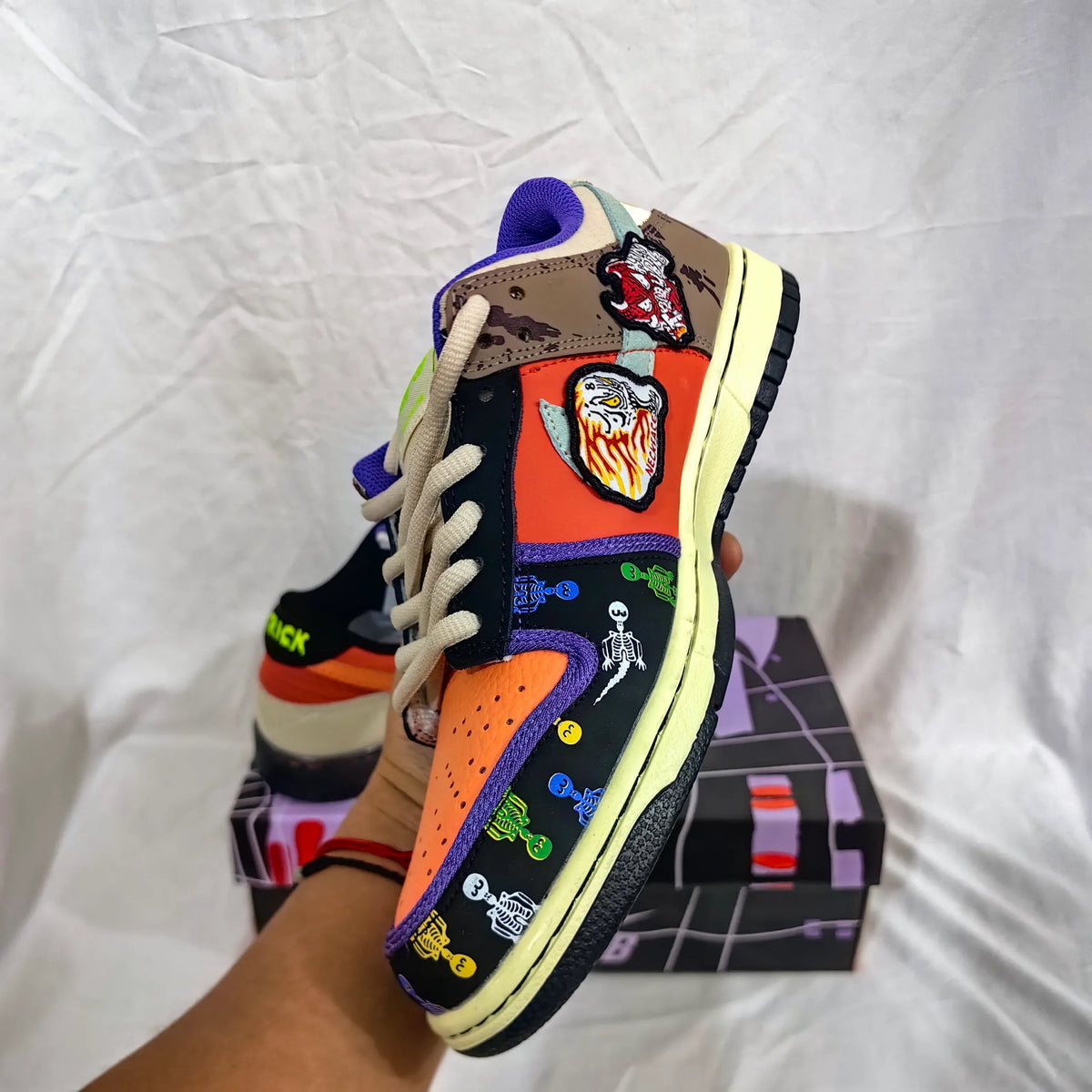 NK SB Dunk Low "What The Halloween" Shoes Sneakers - nk0005455 image 5