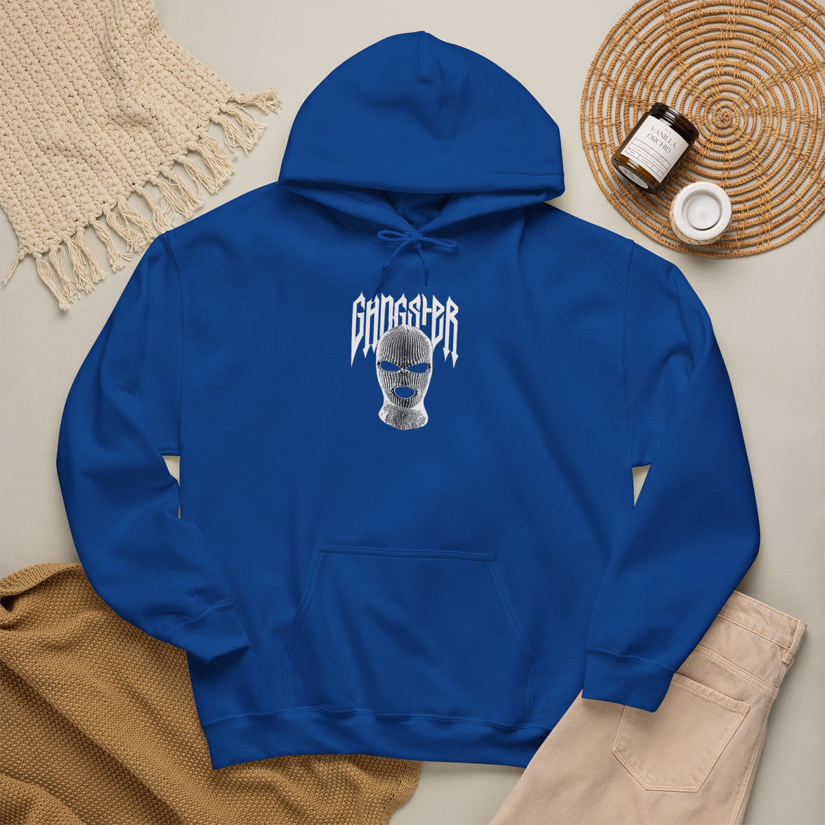 Gangster Mask Hooded Sweatshirt image 60