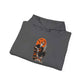 Retro Skater Skeleton Halloween Hooded Sweatshirt image 55