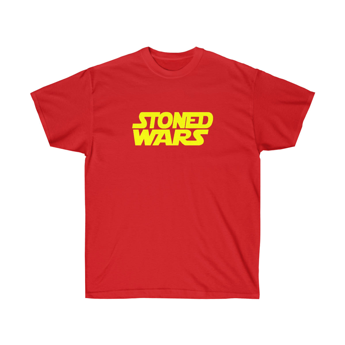 Stoned Yellow Wars Men T-Shirt - Red, 2XL image