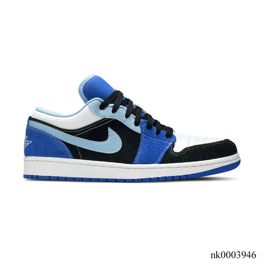 AJ 1 Low Racer Blue White Shoes Sneakers - nk0003946 image 0