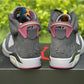 AJ 6 Bordeaux Shoes Sneakers - nk0001646 image 2