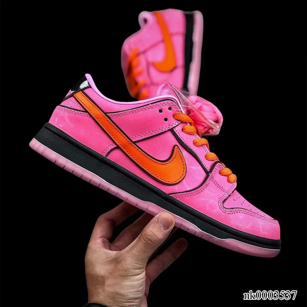 SB Dunk Low x Powerpuff Girls "Blossom" Shoes Sneakers - nk0003537 image 3