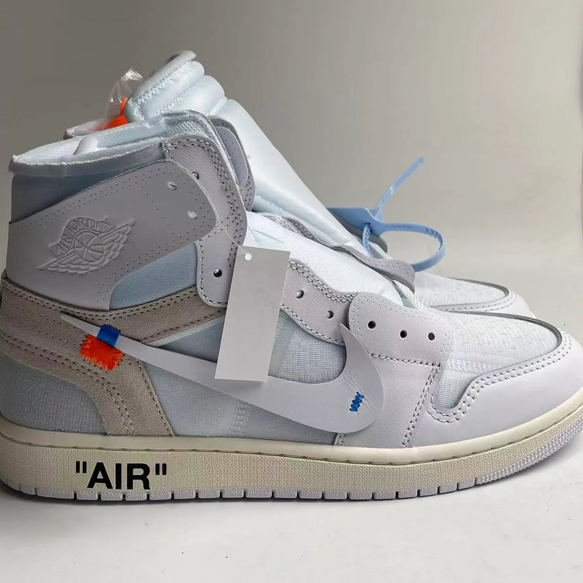 Virgil Abloh Archive x AJ 1 High OG 'Alaska' Shoes Sneakers – nk0004931 image 4