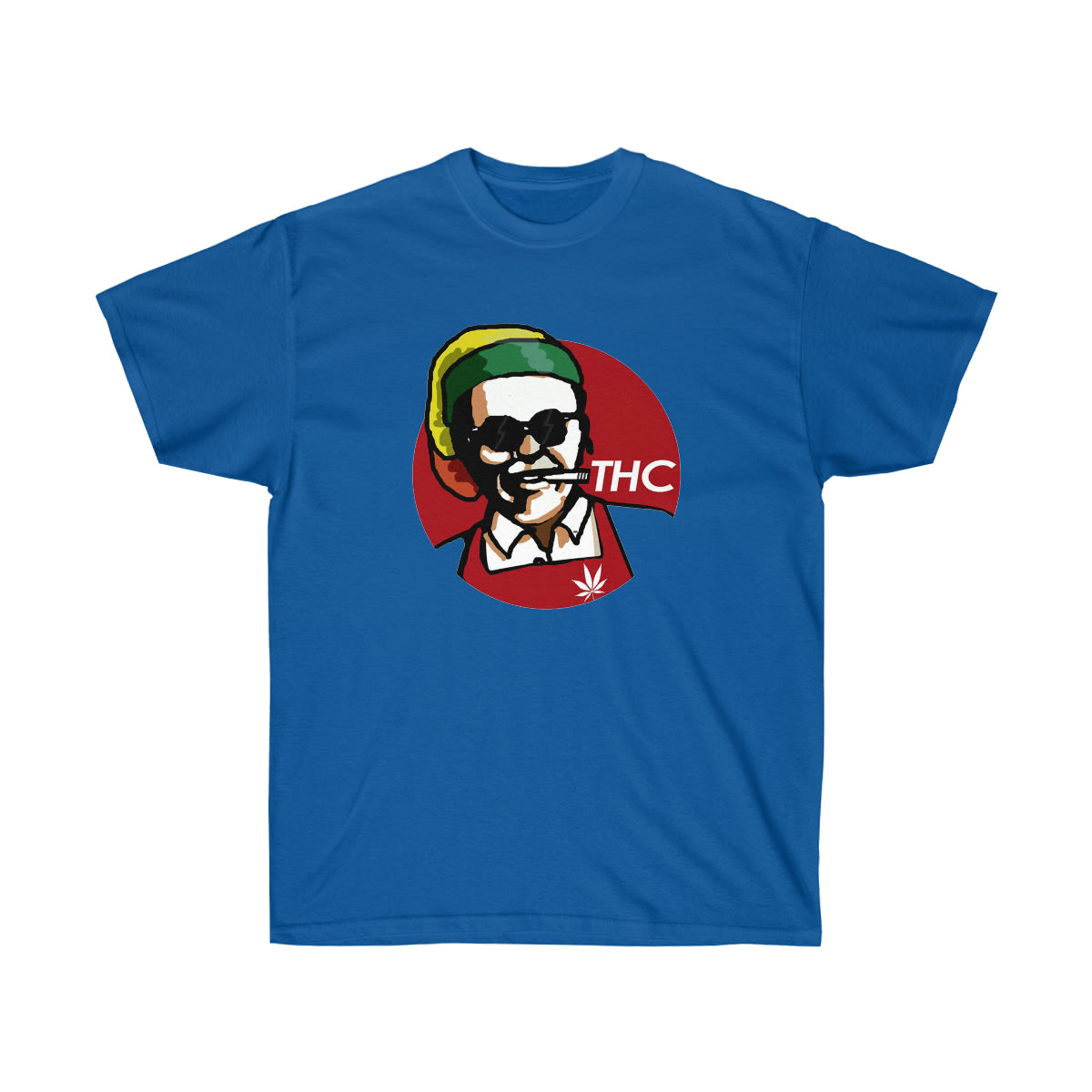 THC Red King Men T-Shirt - Royal, XL image