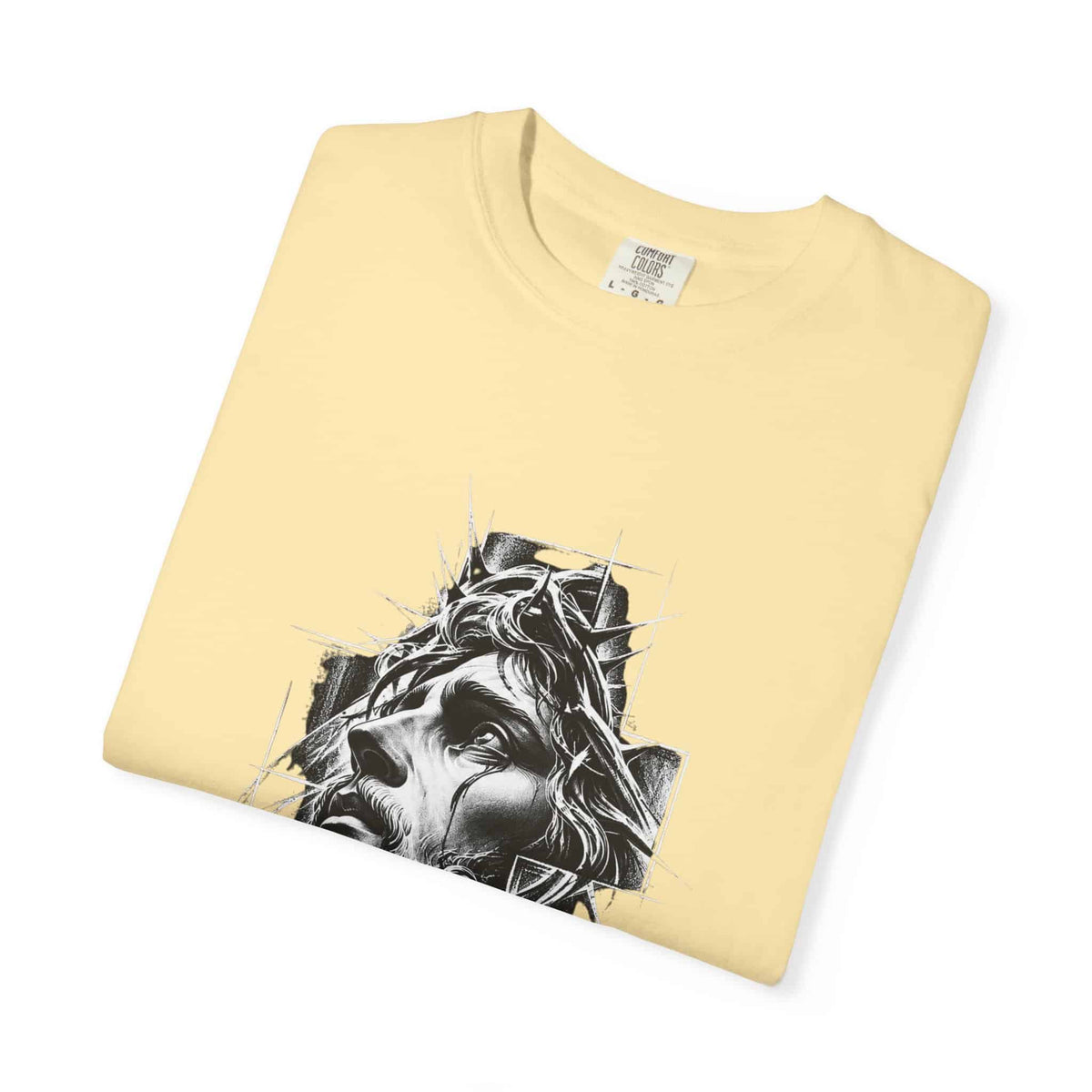 Crown of Faith 2 Unisex Garment-Dyed T-shirt image 29