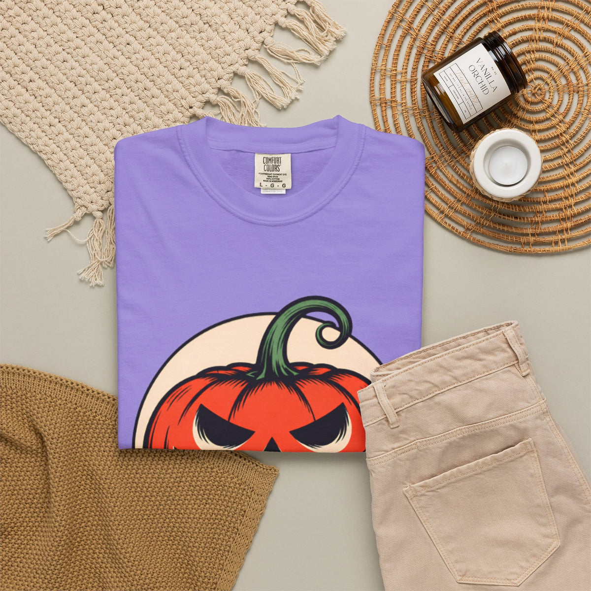 Make Halloween Great Again Unisex Garment-Dyed T-shirt image 77