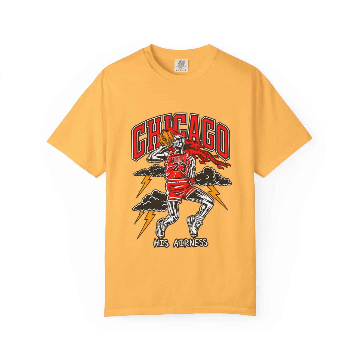Graphic Print  Unisex Garment-Dyed T-shirt - POD0038 image