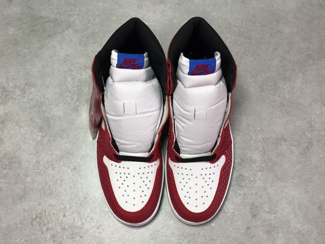 AJ 1 Retro High Spider-Man Origin Story Shoes Sneakers - nk0000040 image 8