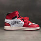 OW x Air Jordan 1 High Chicago Shoes Sneakers – nk000011 image 3
