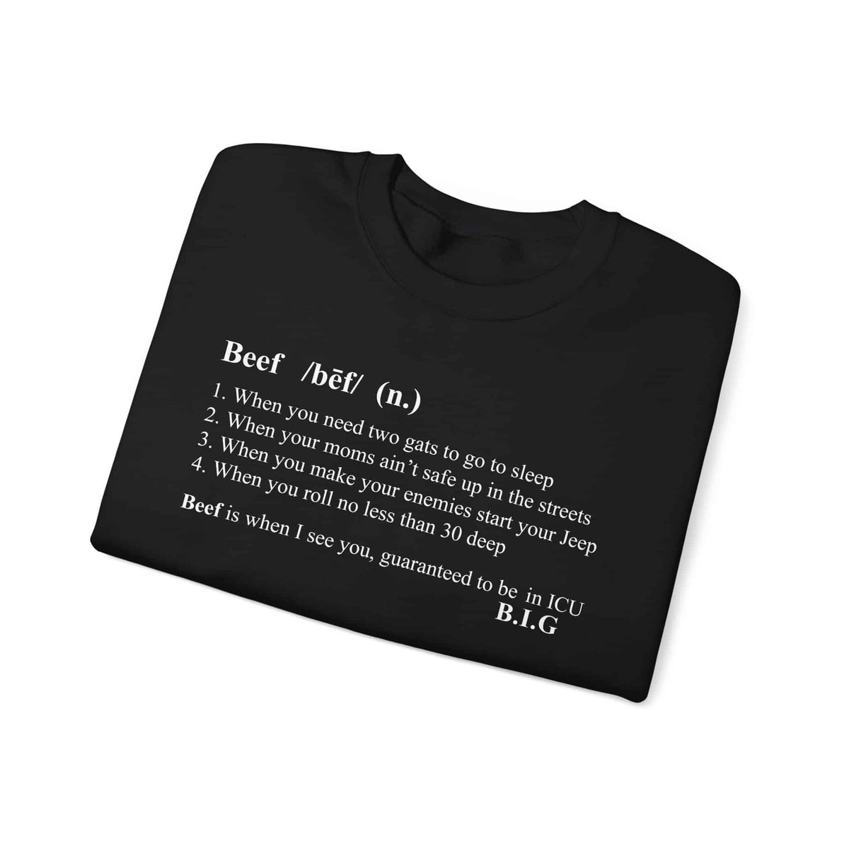 Beef Definition Crewneck Sweatshirt image 2