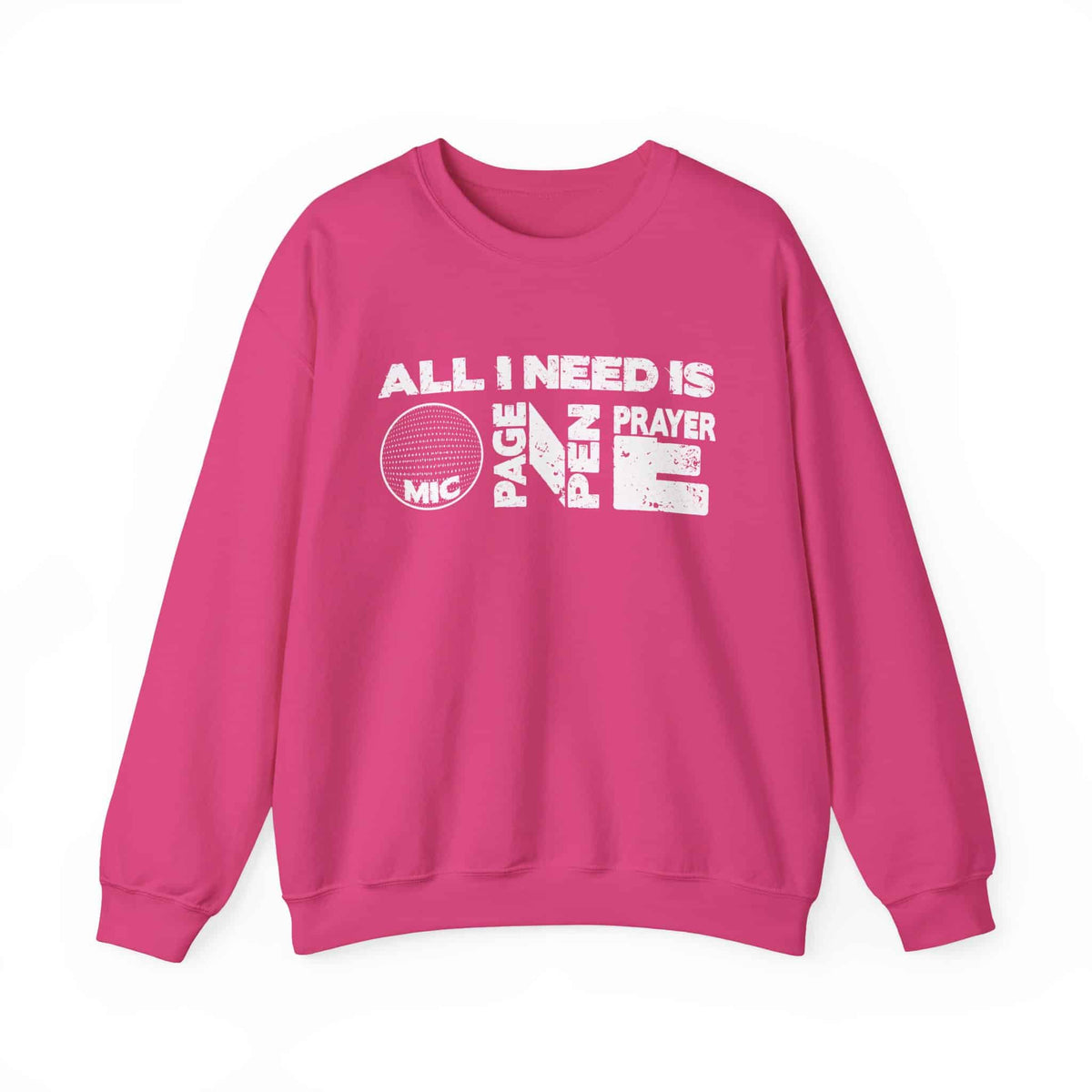ALL_I_NEED_IS Crewneck Sweatshirt image