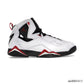 JD True Flight White Varsity Red Shoes Sneakers - nk0005415 image 0