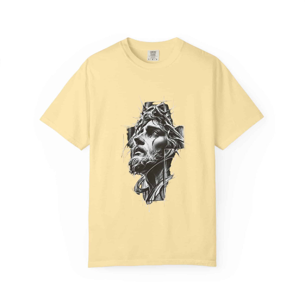 Crown of Faith 2 Unisex Garment-Dyed T-shirt image