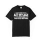 Graphic Print Unisex Garment-Dyed T-shirt – POD0034 image