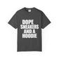 Graphic Print  Unisex Garment-Dyed T-shirt - POD0036 image