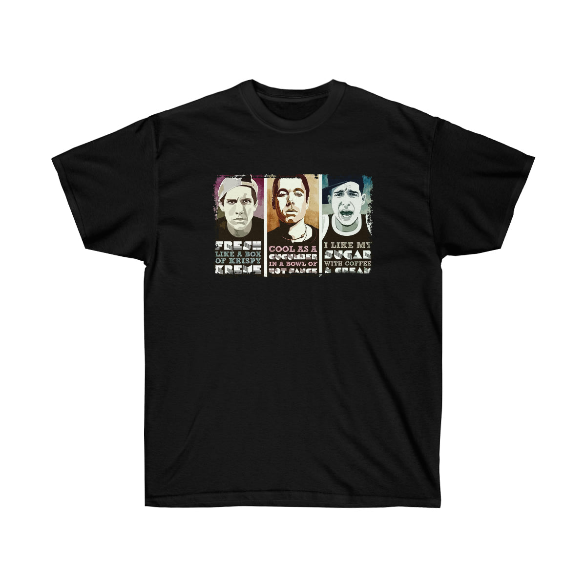 I Like My Sugar With Coffee Men T-Shirt - Black, S image