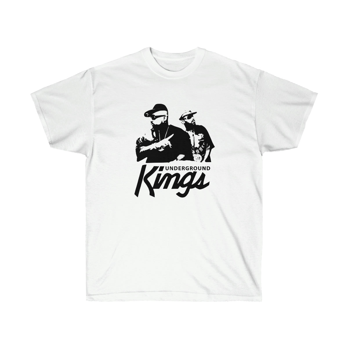 Underground Kings Men T-Shirt - White, XL image