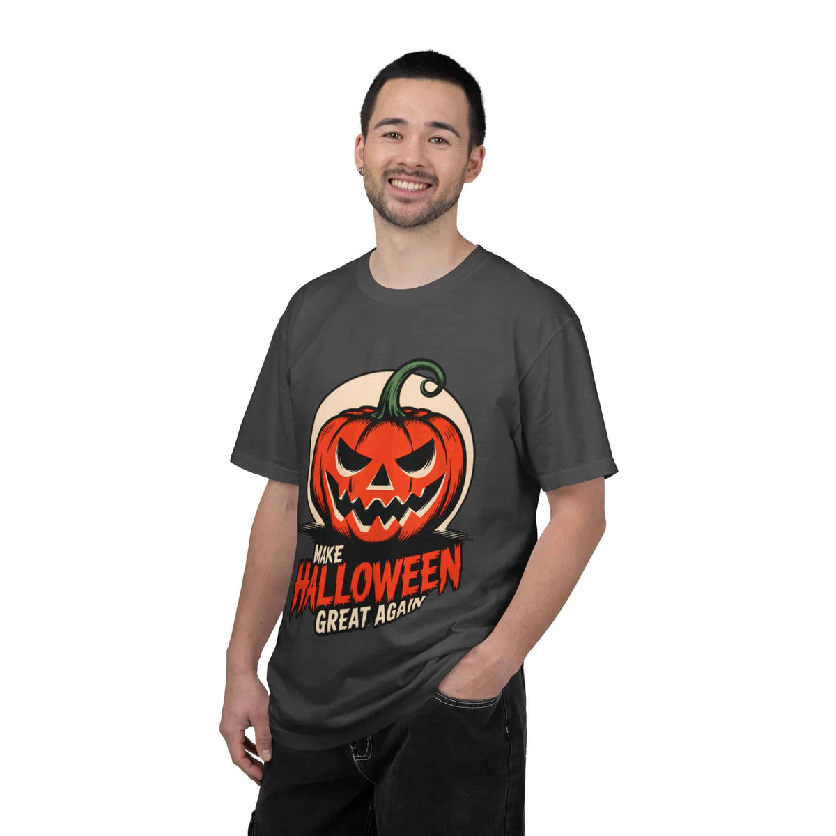 Make Halloween Great Again Unisex Garment-Dyed T-shirt image 130
