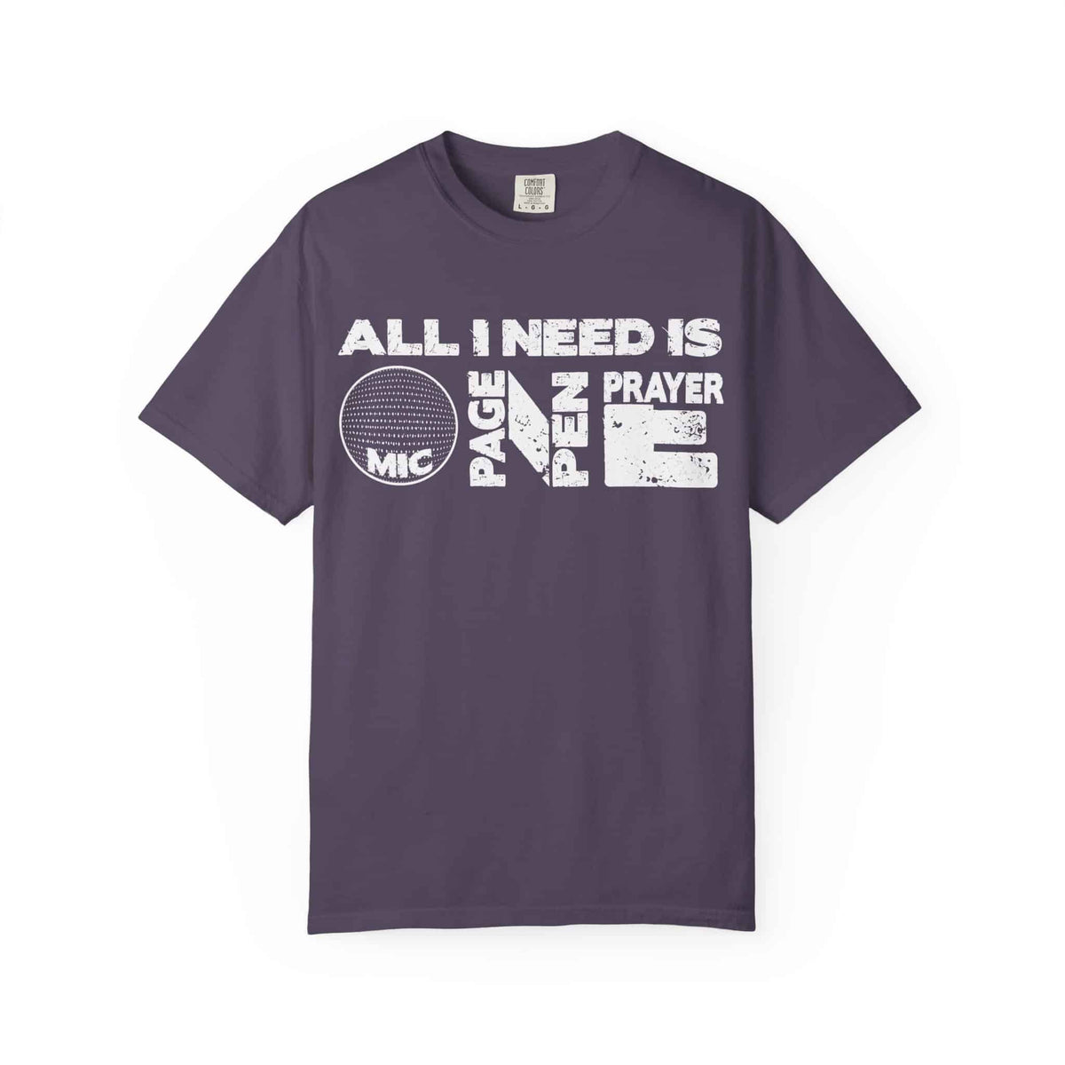 ALL_I_NEED_IS Unisex Garment-Dyed T-shirt image 52