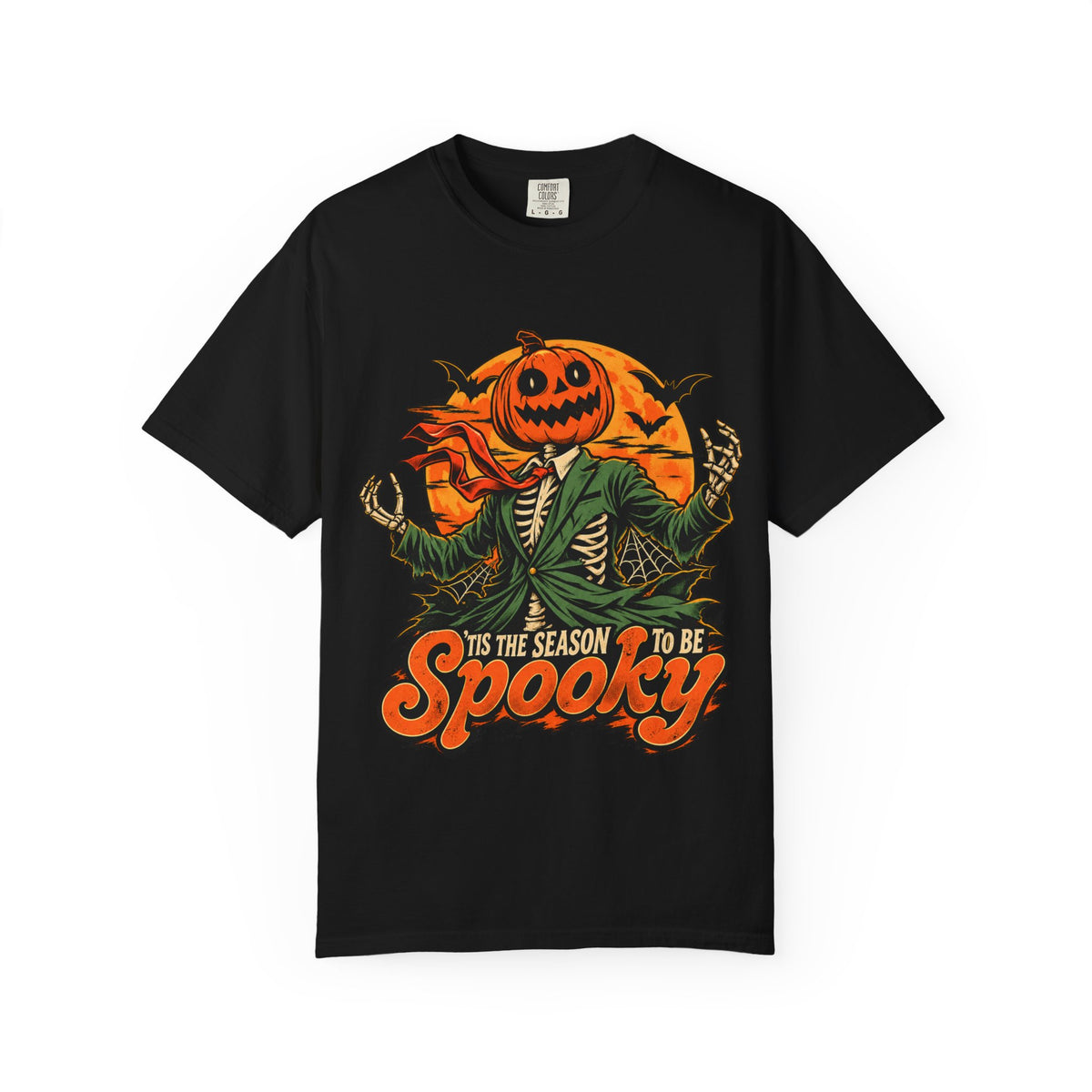 Spooky Season Unisex Garment-Dyed T-shirt image
