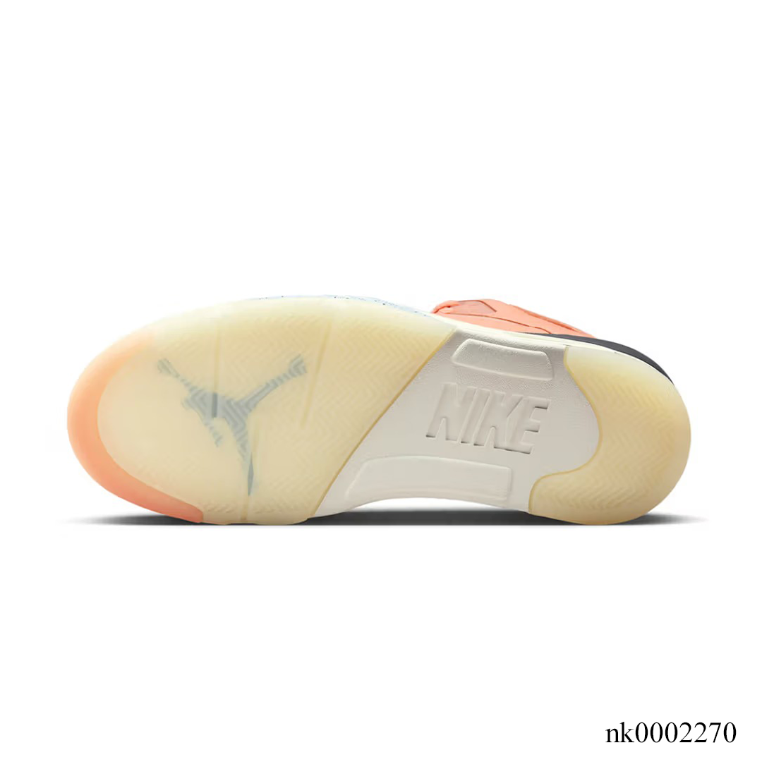 AJ 5 Crimson Bliss x We The Best Shoes Sneakers - nk0002270 image 5