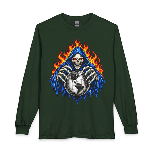 World on Fire Unisex Long Sleeve T-Shirt