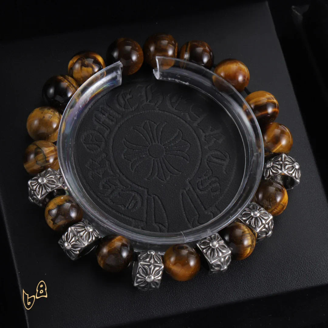 CH Cross Flower Ball Bracelet  - CH0075 image 0