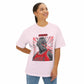 Graphic Print Unisex Oversized Boxy Tee - POD0032 image 7
