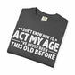 Graphic Print Unisex Garment-Dyed T-shirt – POD0034 image 54