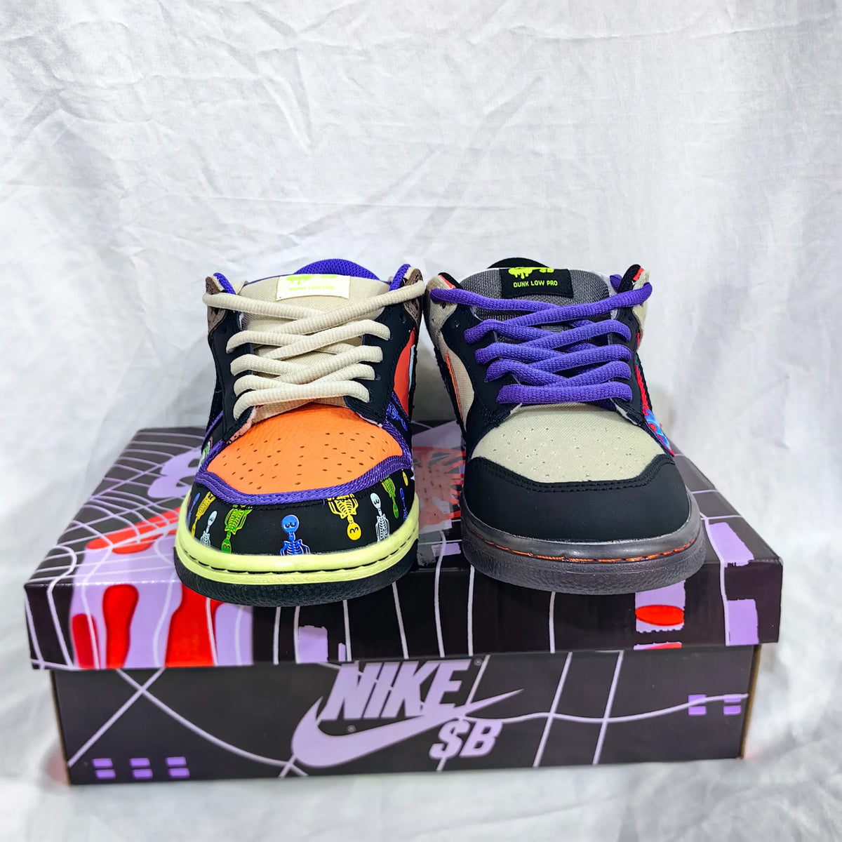 NK SB Dunk Low "What The Halloween" Shoes Sneakers - nk0005455 image 9