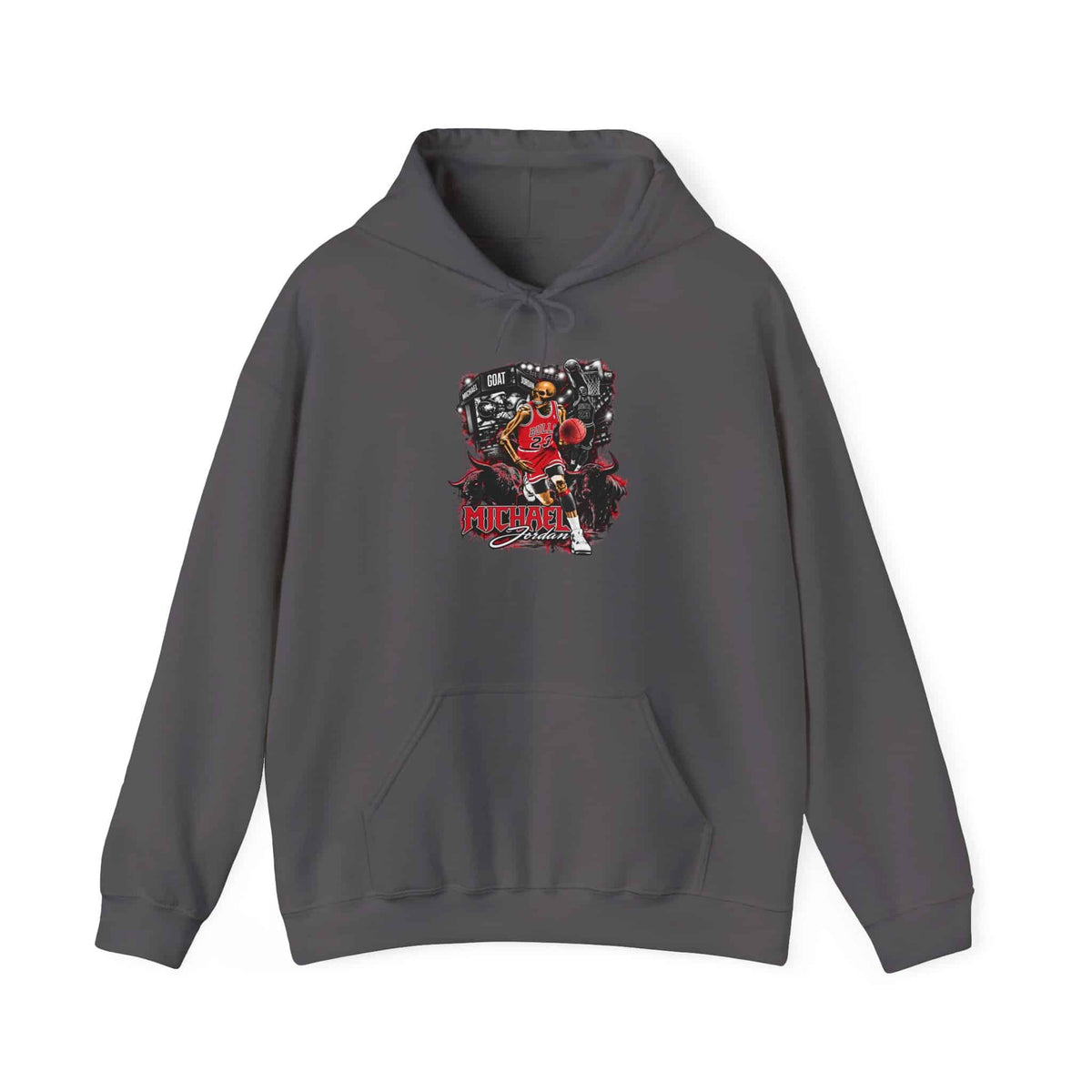 Chicago Legend 23 Hooded Sweatshirt - 4XL, Charcoal image