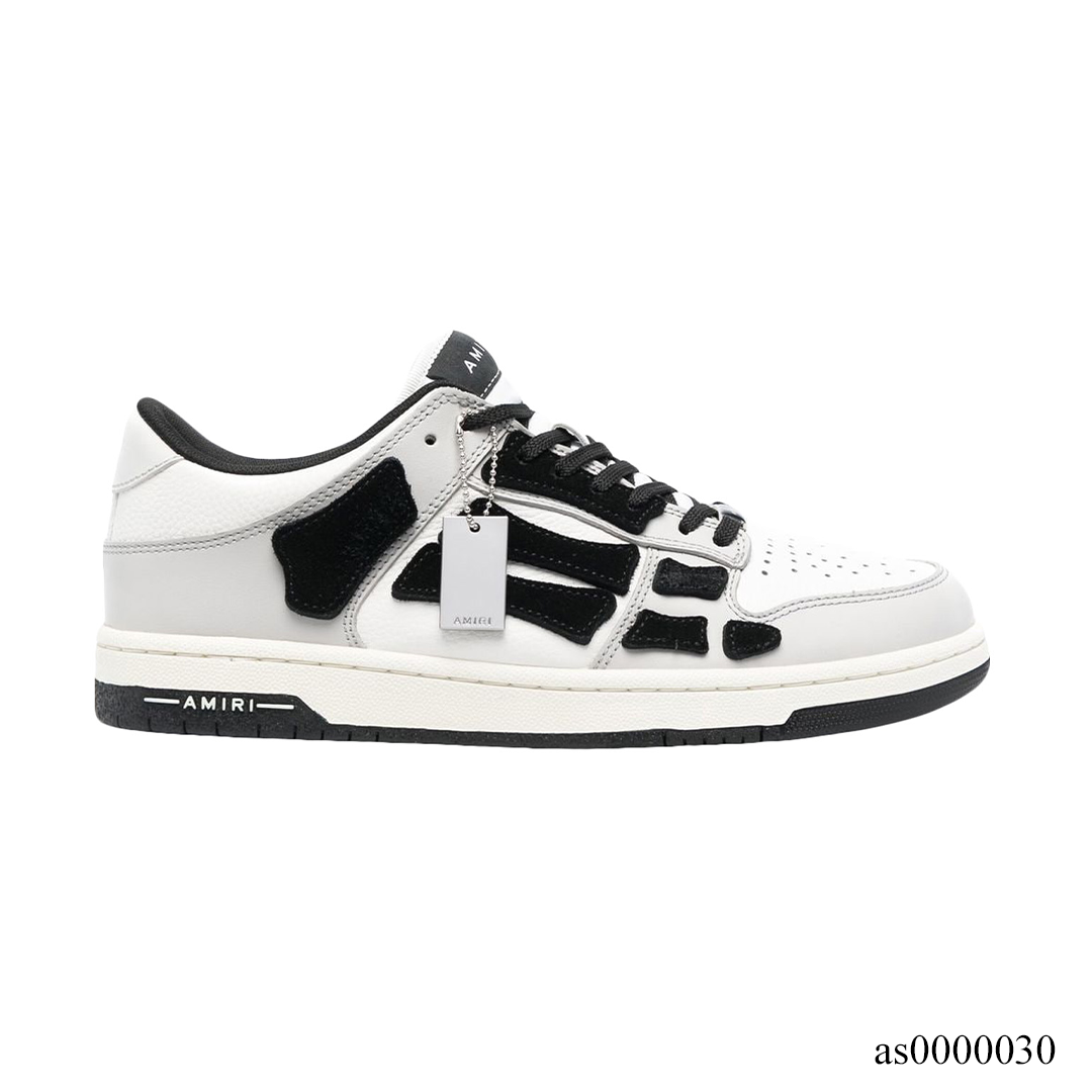 AMR Skel Top Low White Light Grey Black Shoes Sneakers - as0000030 image 0
