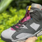 AJ 6 Bordeaux Shoes Sneakers - nk0001646 image 3