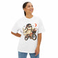 Ghost Rider BMX Unisex Oversized Boxy Tee image 44