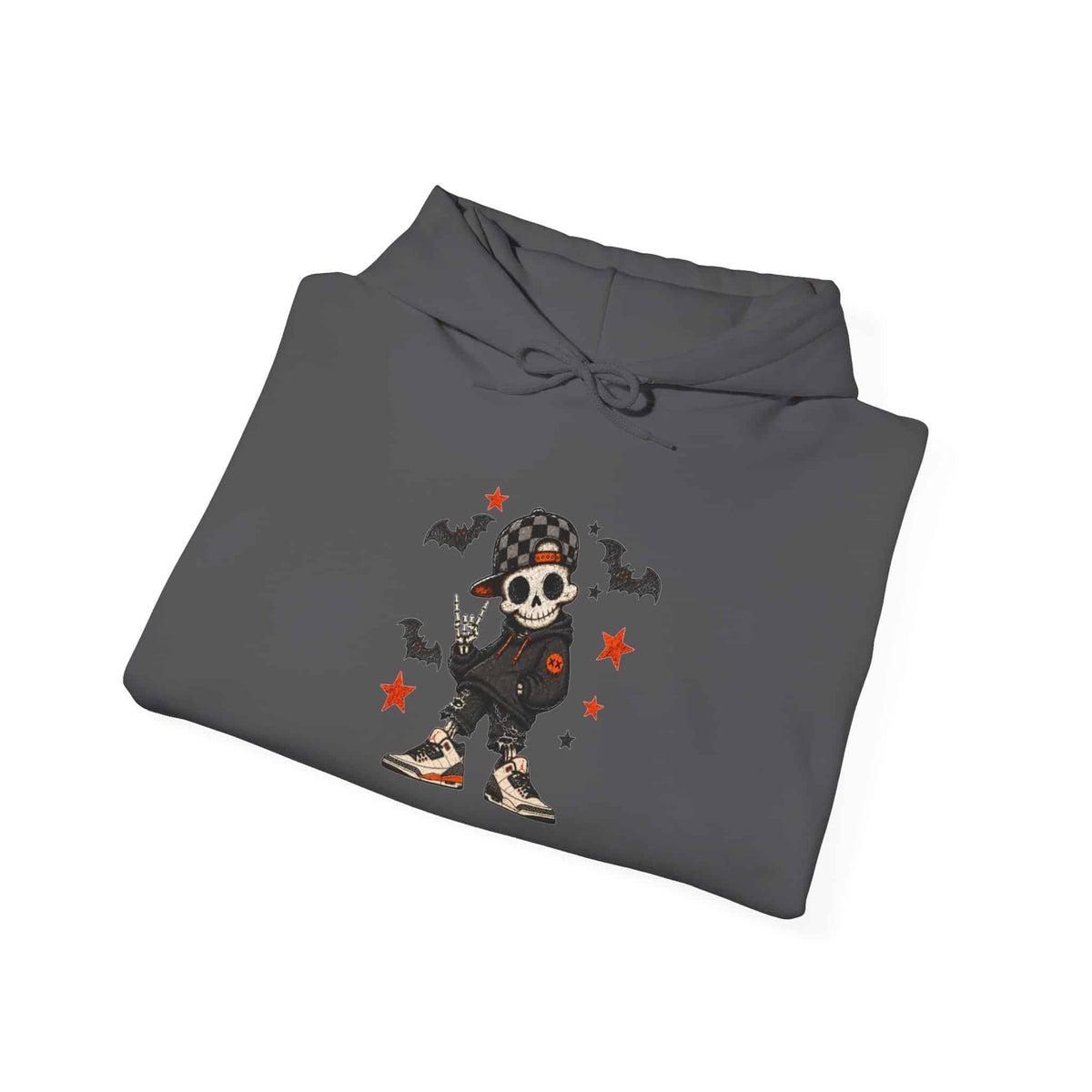 Boy Skeleton Halloween Hooded Sweatshirt image 55