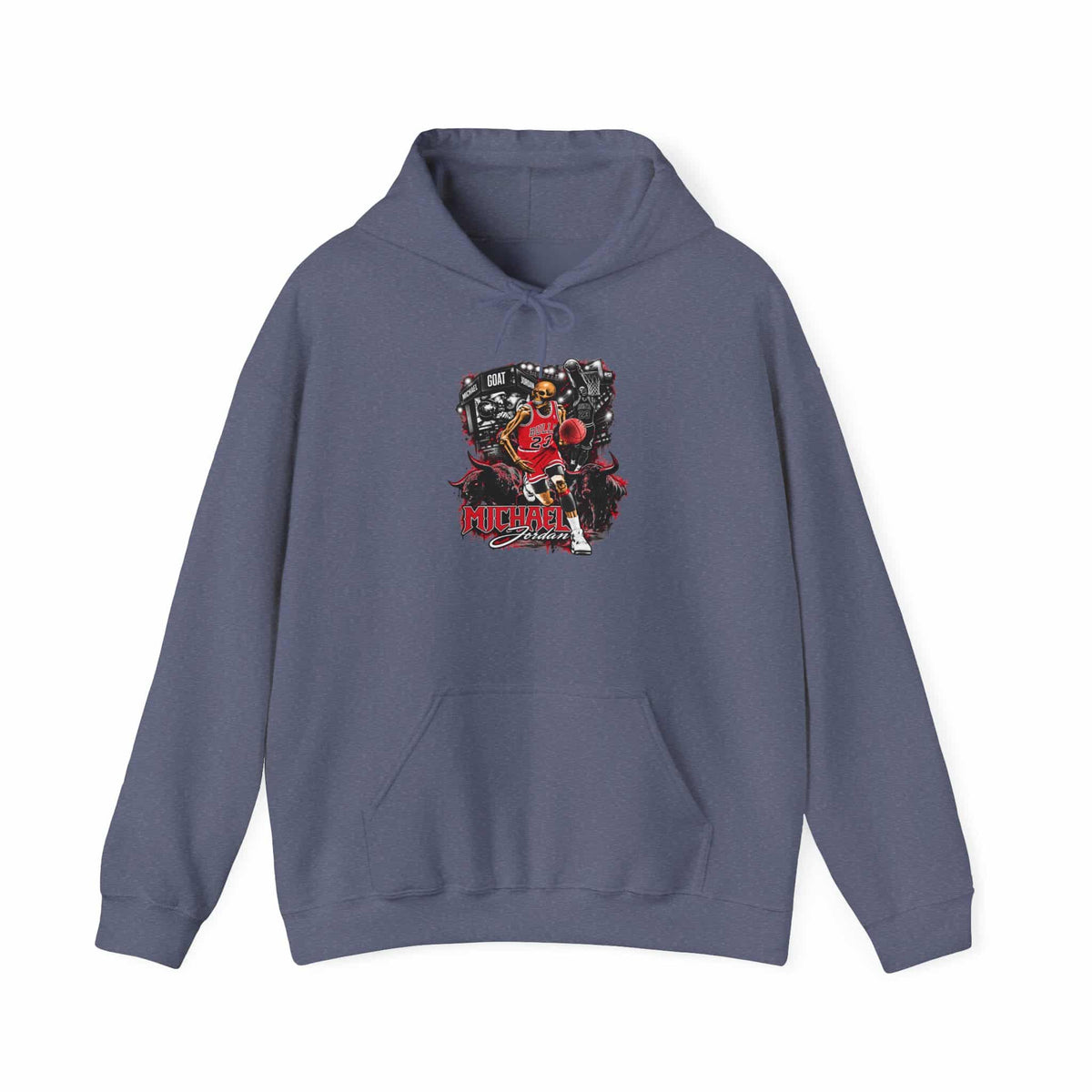 Chicago Legend 23 Hooded Sweatshirt - 3XL, Heather Navy image