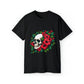 Flower Skull T-Shirt - Black, M image
