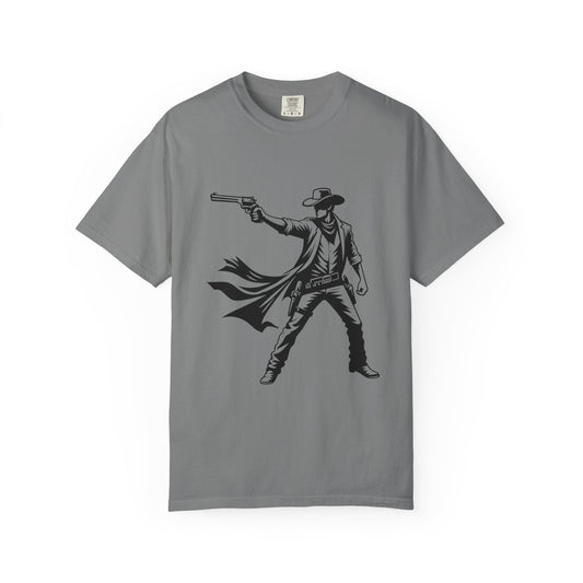 Wild West Gunslinger 1 Unisex Garment-Dyed T-shirt