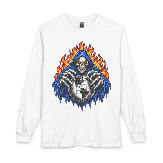World on Fire Unisex Long Sleeve T-Shirt