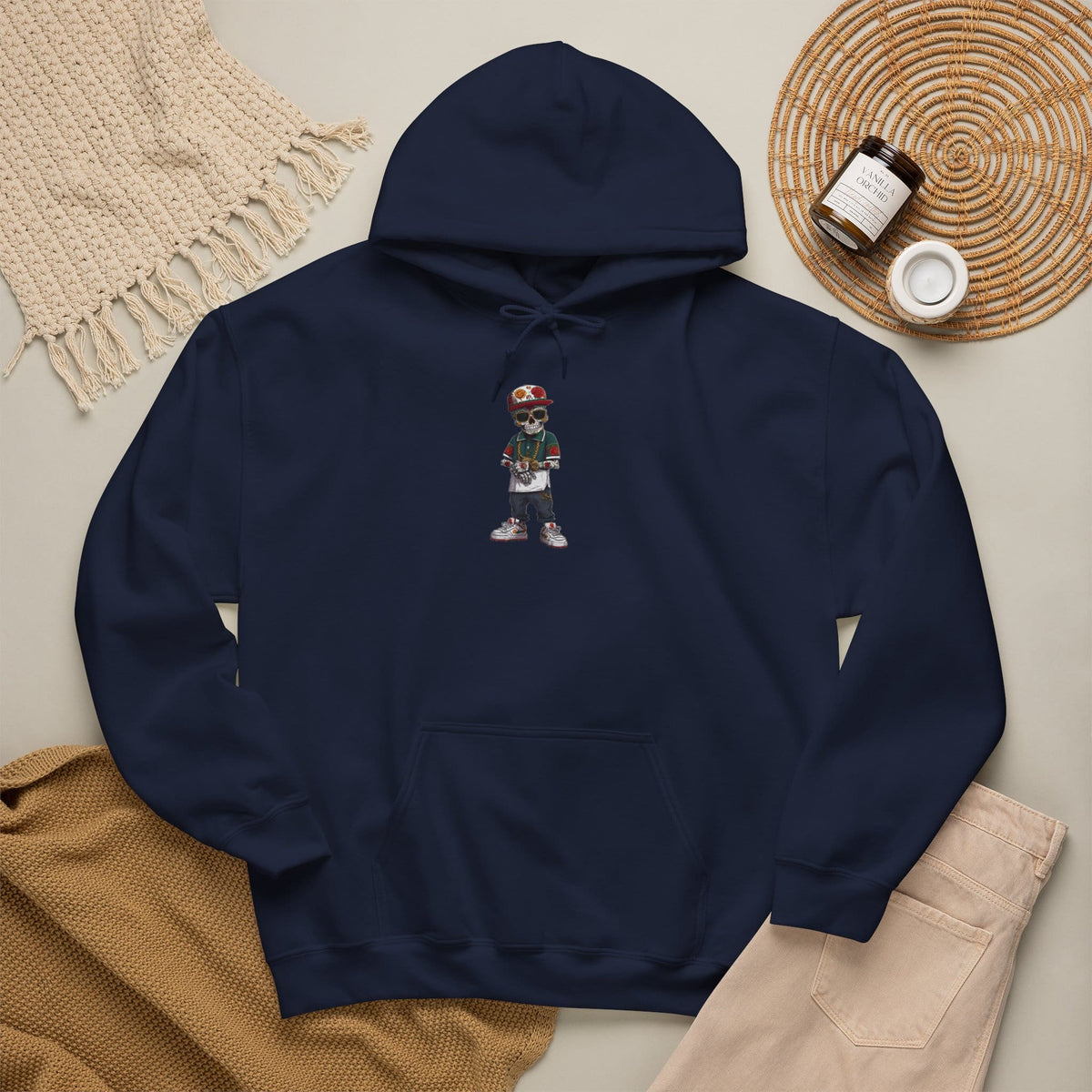 Skull Luxury Hooded Sweatshirt image 64