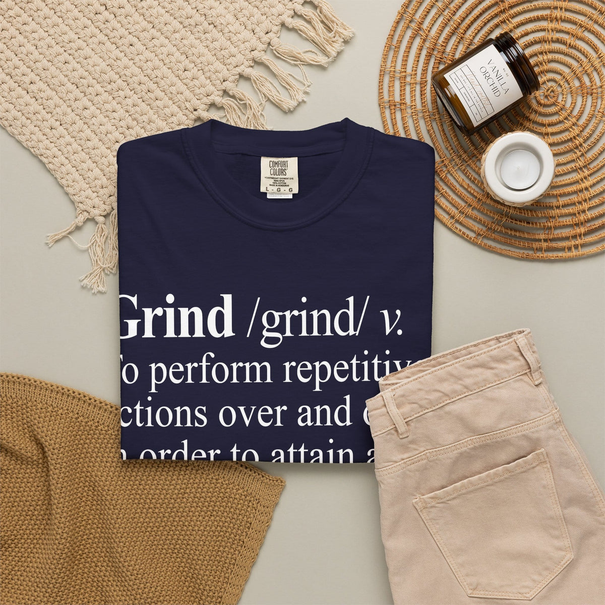 Grind Definition Unisex Garment-Dyed T-shirt image 51