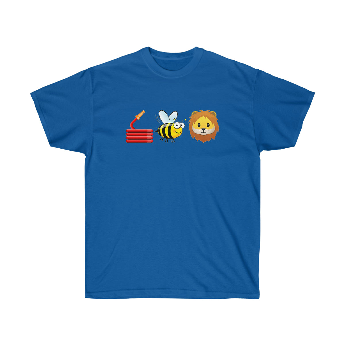 Hose bee lion Men T-Shirt - Royal, S image