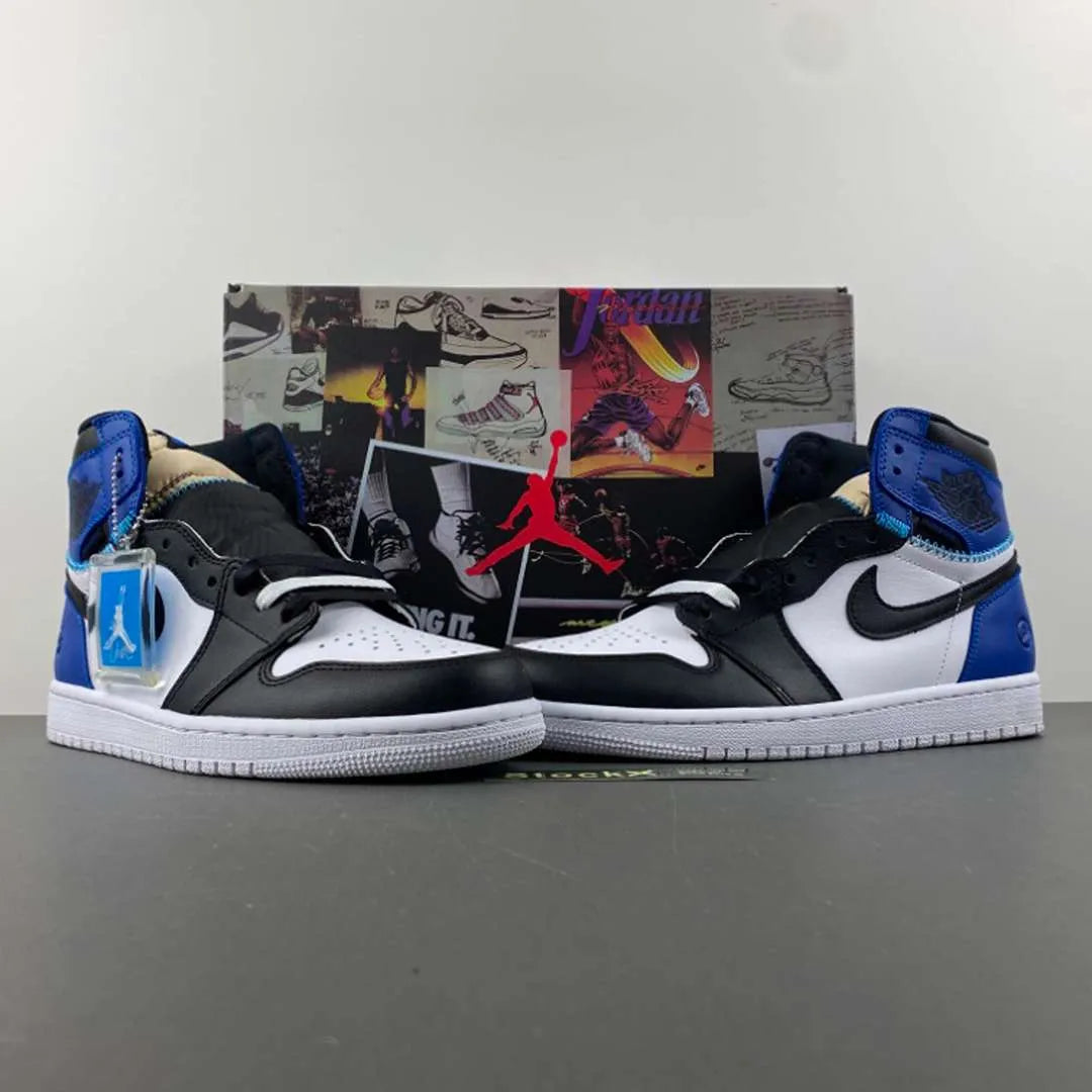 [Premium] Fragment x Union x AJ 1 High OG Shoes Sneakers – nk0004439 image 7