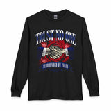 Graphic Print Long Sleeve T-Shirt - POD0037 image 0
