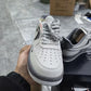 AF 1 Double White Grey Shadow Shoes Sneakers - nk0004064 image 5