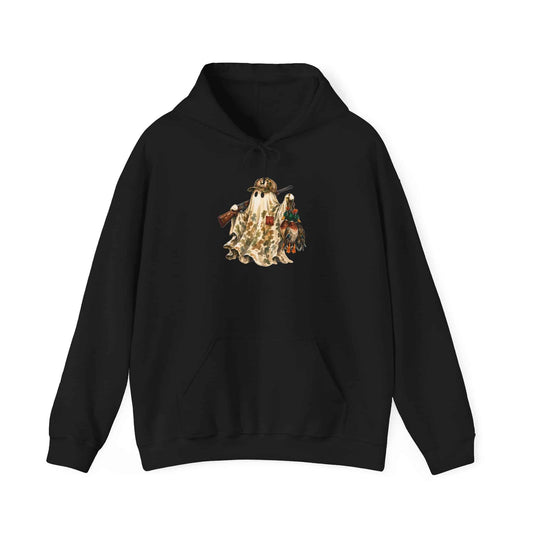 Hunting Season Spooky Camo Mallards Hooded Sweatshirt image 0