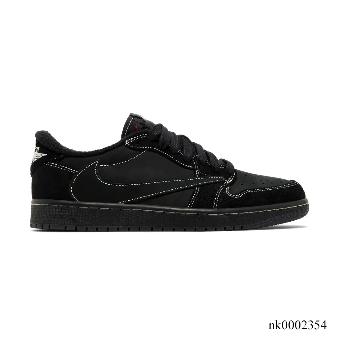 Travis Scott x AJ 1 Low Black Phantom Shoes Sneakers - nk0002354 image 0